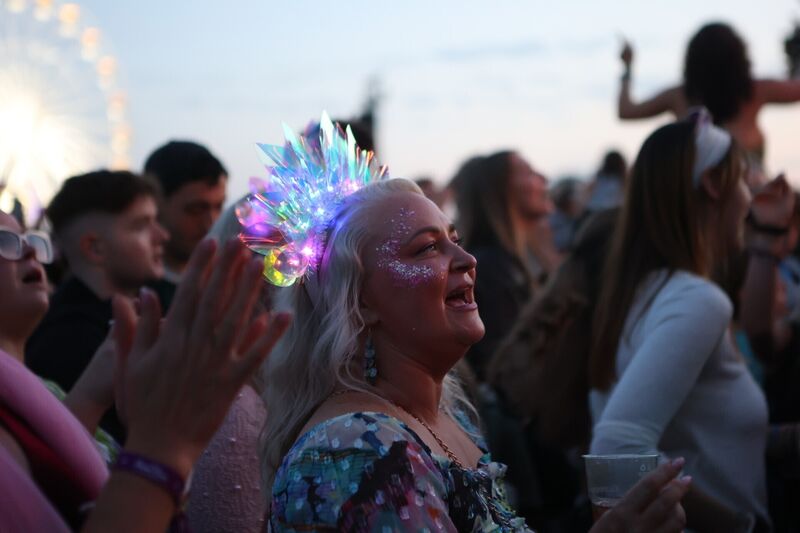 Festivalgoers during the Electric Picnic festival at Stradbally in Co Laois. Picture: Evan Treacy/PA Wire