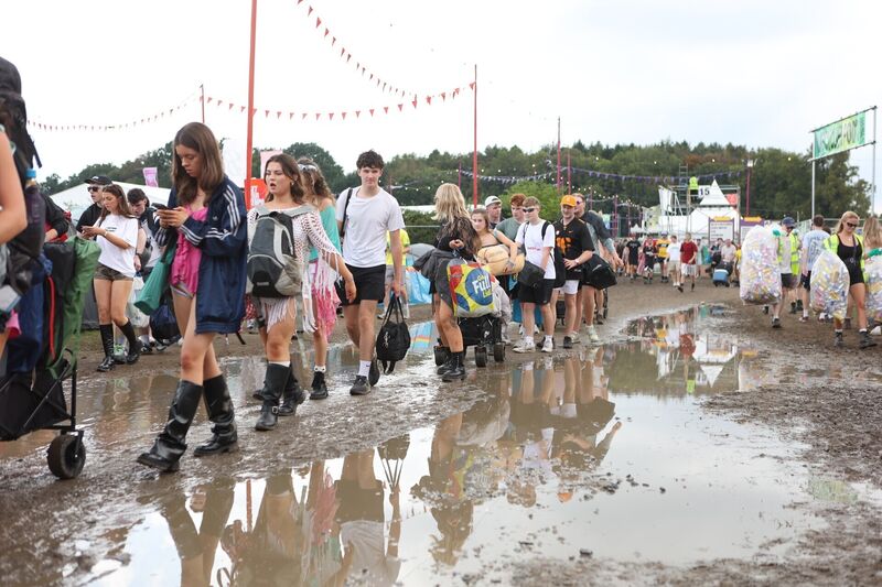 Festivalgoers during the Electric Picnic festival at Stradbally in Co Laois. Picture: Evan Treacy/PA Wire