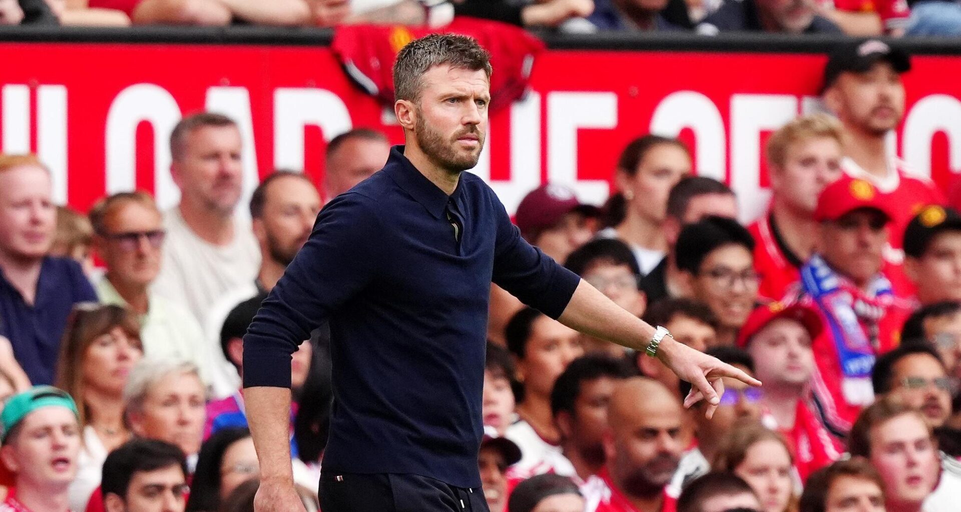 WAIT AND SEE: Michael Carrick would not rule out late additions Pic: David Davies/PA.