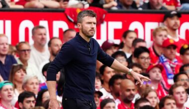 WAIT AND SEE: Michael Carrick would not rule out late additions Pic: David Davies/PA.