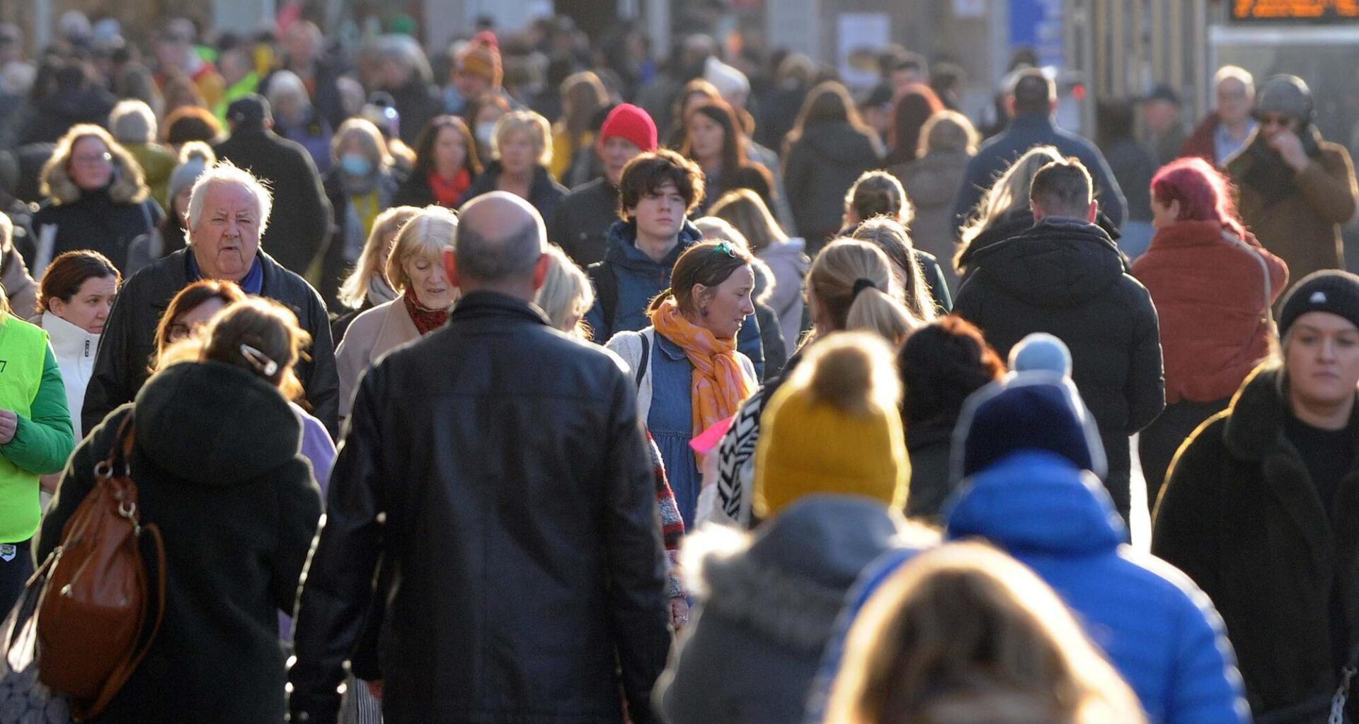 In 2022, the population eclipsed 5m for the first time since the 1851 census and it has not stopped growing since. File picture: Denis Minihane