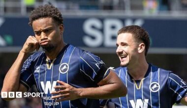 Millwall 3-0 Norwich City: Lions cruise past 10-man Canaries