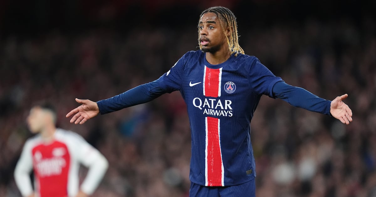 Liverpool set to sign Bradley Barcola for €140m after breakthrough talks with PSG – The Irish Times
