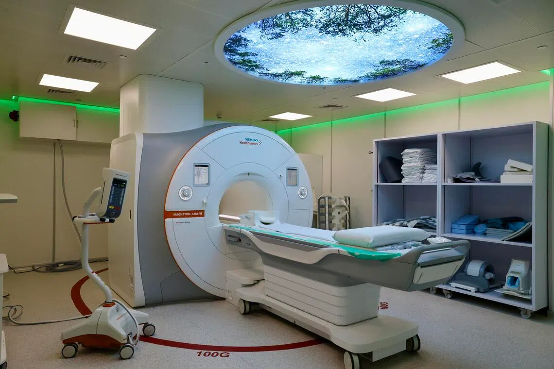 Ng Teng Fong General Hospital is extending the life of its MRI scanners by upgrading and repurposing them instead of replacing them fully.