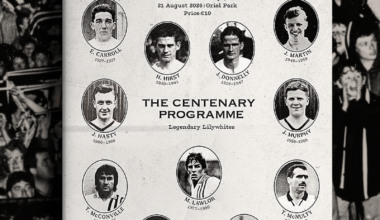 Special Edition Programme to mark 100 Years of League of Ireland Football