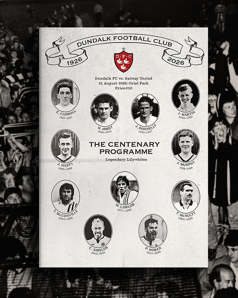 Special Edition Programme to mark 100 Years of League of Ireland Football