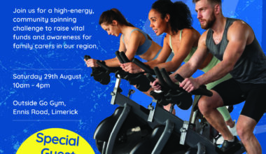 Family Carers Ireland Launches "Spin for Carers" Fundraising Challenge in Limerick