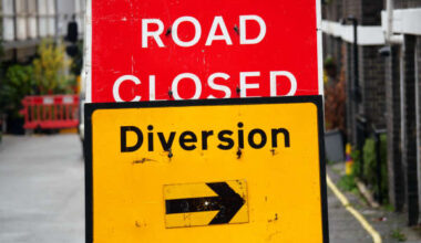 Upcoming road closures on the M7