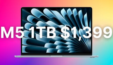 Save $200 on 1TB Apple M5 MacBook Air with Month-End Deal