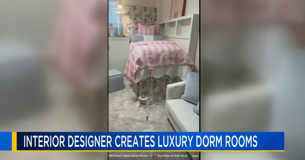 $20K college dorms? Interior designer goes viral for luxury student room transformations | Video