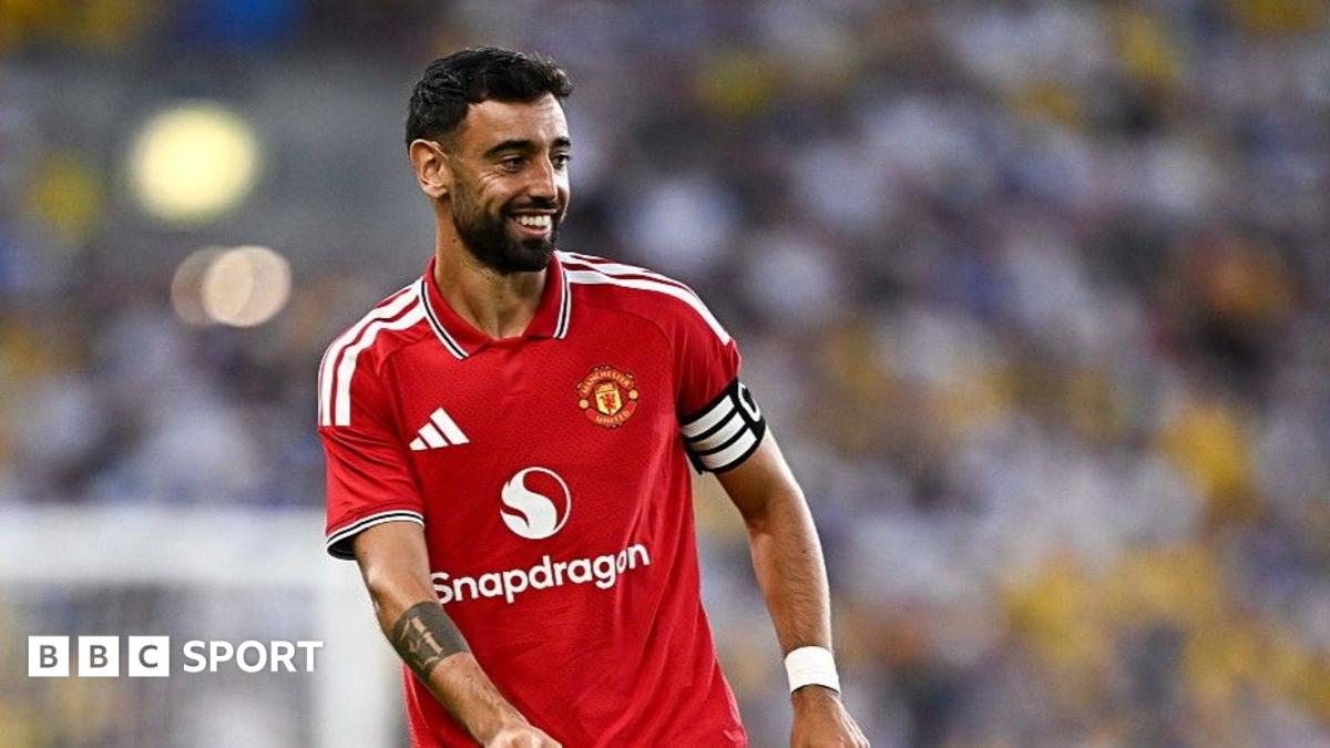Manchester United skipper Bruno Fernandes