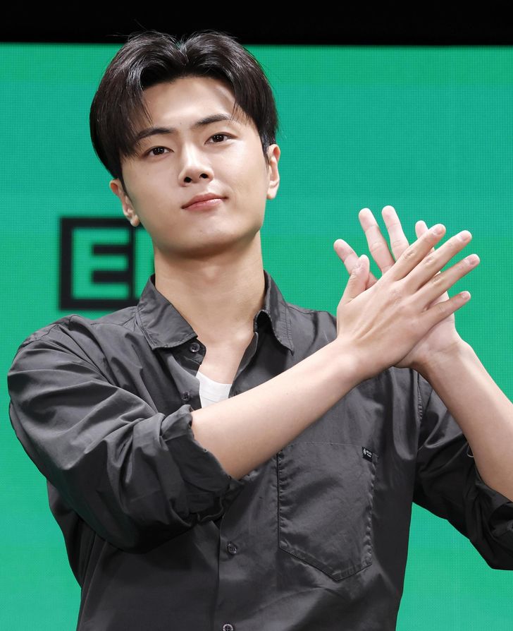 Jay of K-pop boy band ENHYPEN / Newsis