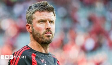 Manchester United head coach Michael Carrick