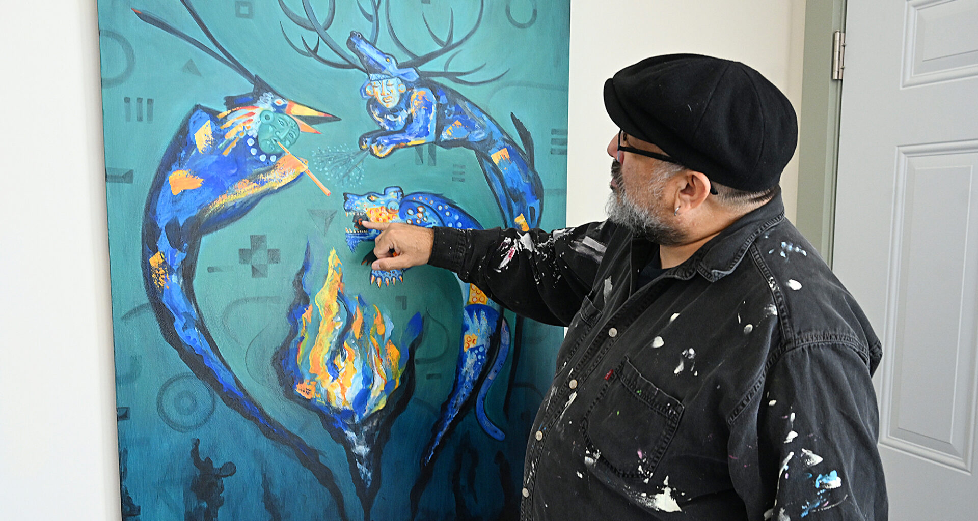 "Jaguar Azul" exhibit to bring spirit and color to City Arts Gallery