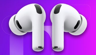 White Airpod pro 3 against CNET commerce background.
