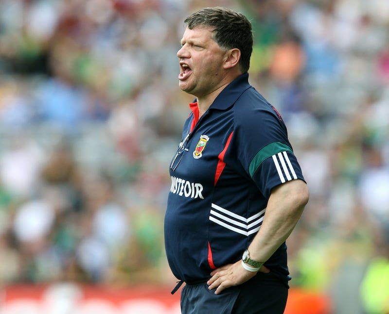 Former Mayo manager, the late John O'Mahony. Photograph: Lorraine O'Sullivan/Inpho