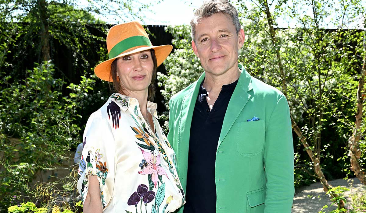 Ben Shephard and his wife Annie. Pic: Getty