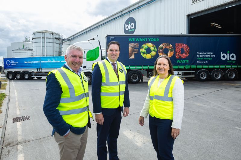 Gas Networks Ireland connects first biomethane plant directly to the national gas network