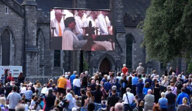 Watch live: Glen Hansard’s ‘life, talent, generosity and kindness’ remembered at funeral – The Irish Times