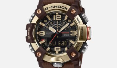 G-Shock Mudmaster GG-B100XMH-5A Gives the Rugged Tool Watch a Gold-Toned Glow-Up