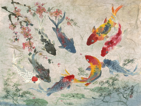 Chinese Brush Paintings At Ladybug Studio