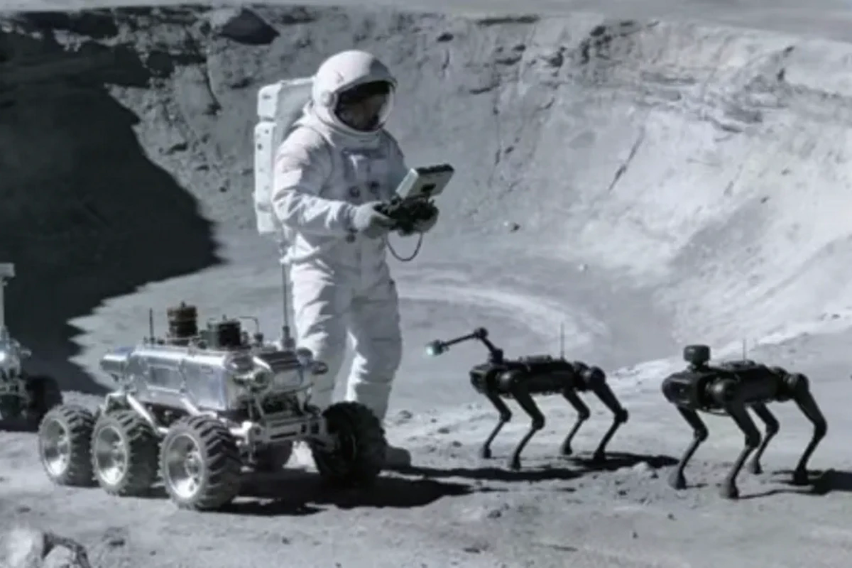 China wants robot dogs on the Moon to mine ice, build shelters, and support astronauts