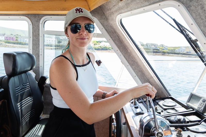 Rachel Devane of Skellig Michael Cruises, Portmagee, Co Kerry. Photograph: Stephen Power