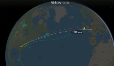 Delta flight DL82 from Atlanta to Paris diverted to Dublin this morning