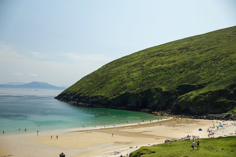 Keem beach, Achill Island. Photograph: Enda O'Dowd