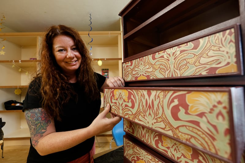 Marianne Heaphy, aka the Revamp Tramp. Photograph: Nick Bradshaw