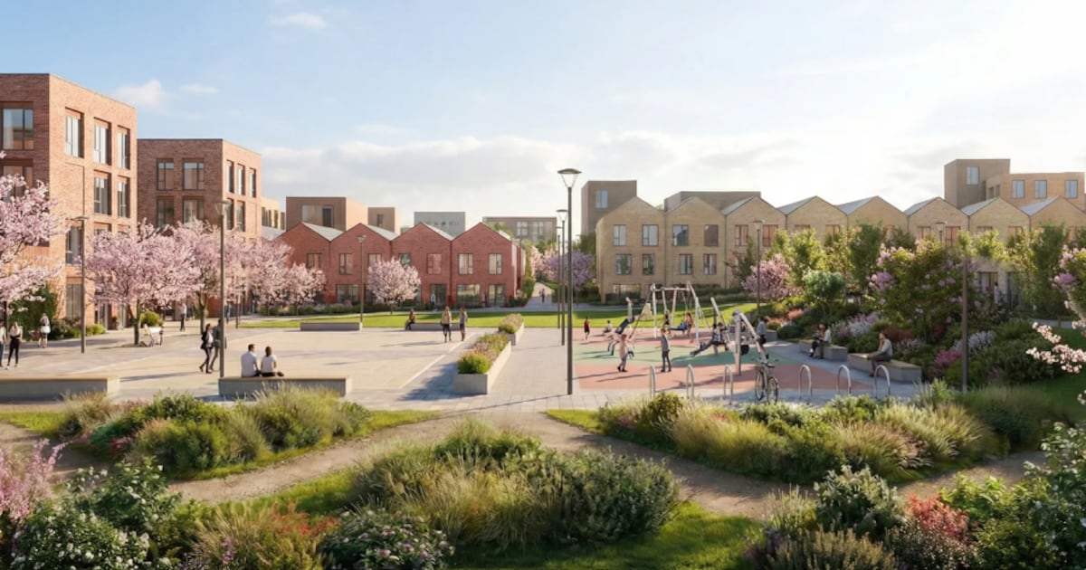 Hundreds object to plans for Ireland’s largest new town – The Irish Times