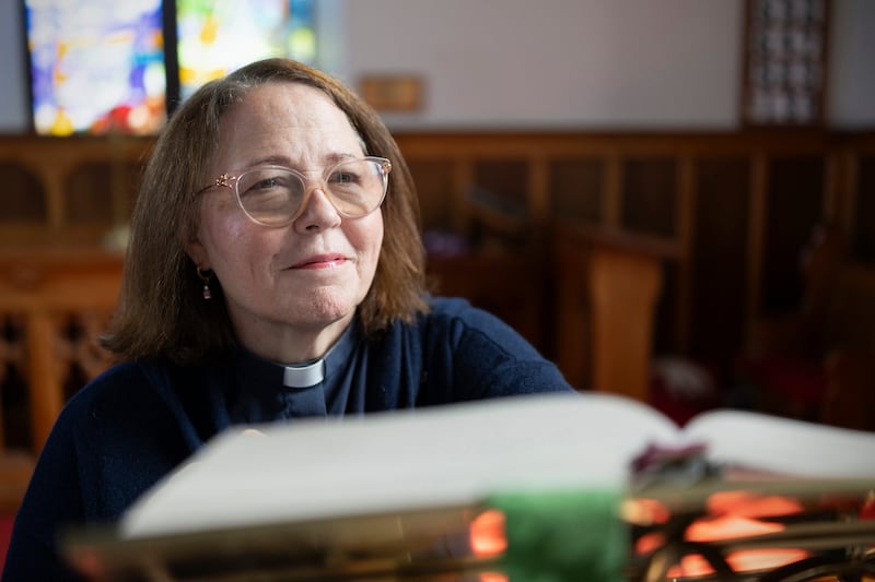 Rev Janet Broderick pictured in Portnoo, Co Donegal. Photograph: Chris Maddaloni/The Irish Times





