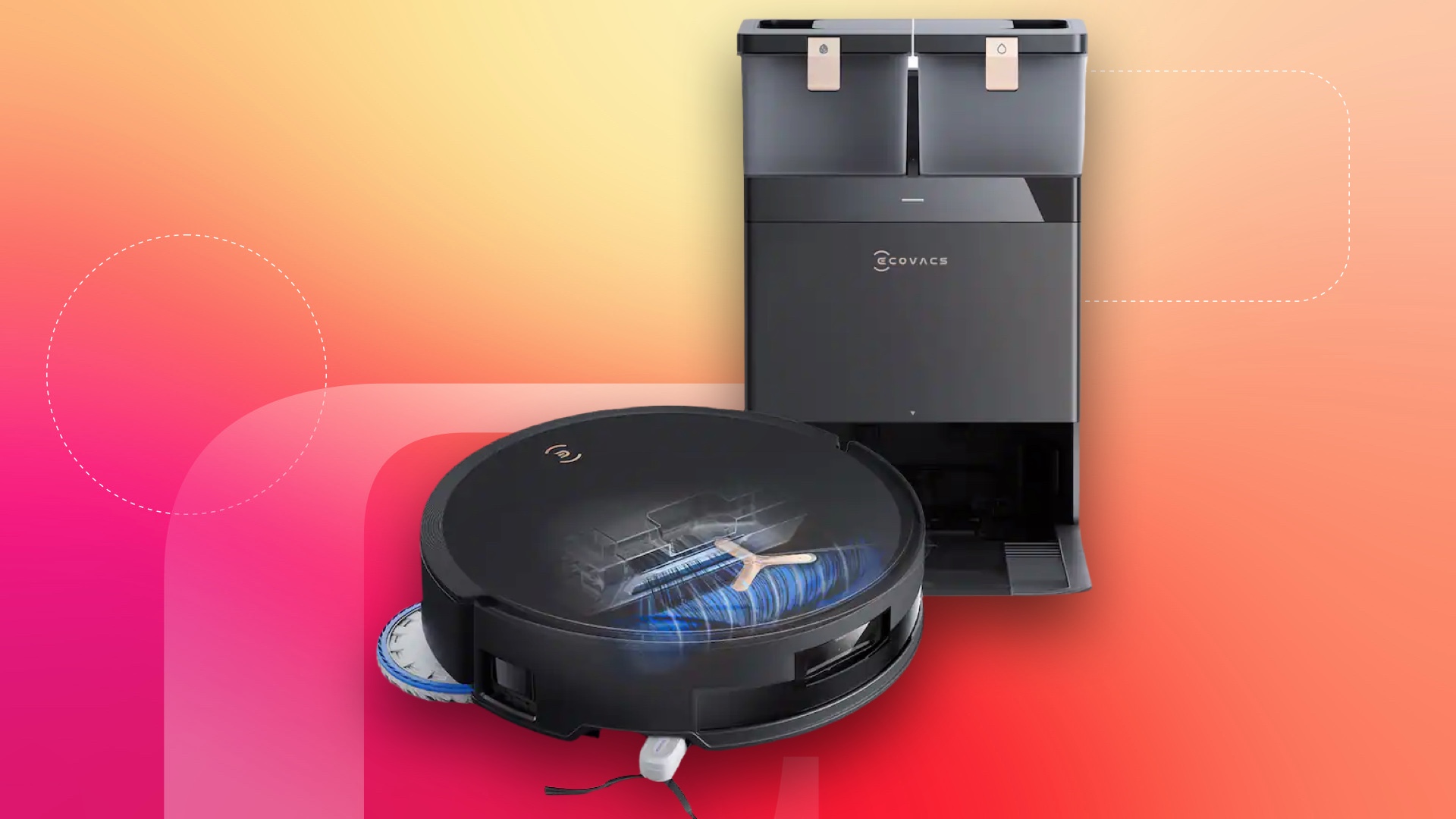 Ecovas robot vacuum T50