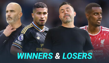 Carrick, De Zerbi, Villa and Isak flop on opening weekend as Arsenal thrive