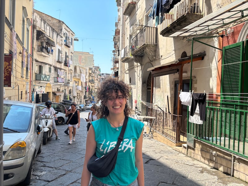 Libera activist Emanuela Perillo. Photograph: Naomi O'Leary