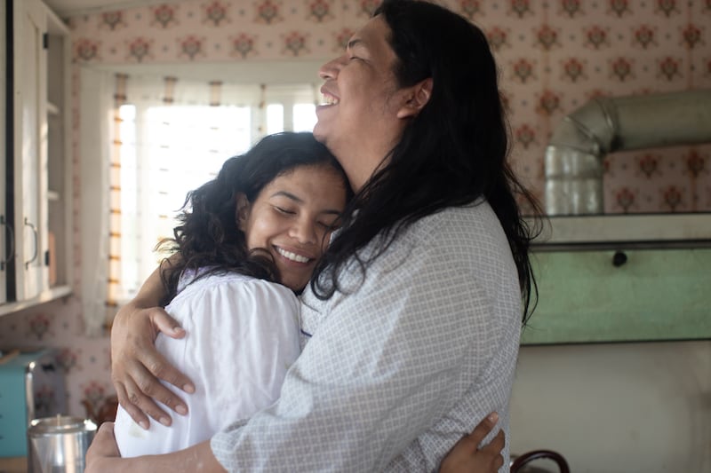 Ellyn Jade and Osawa Muskwa in Little Bird