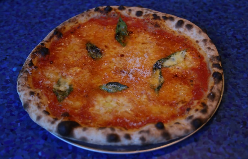 Margherita pizza from  Reggie's, Rathmines. Photograph: Bryan O’Brien