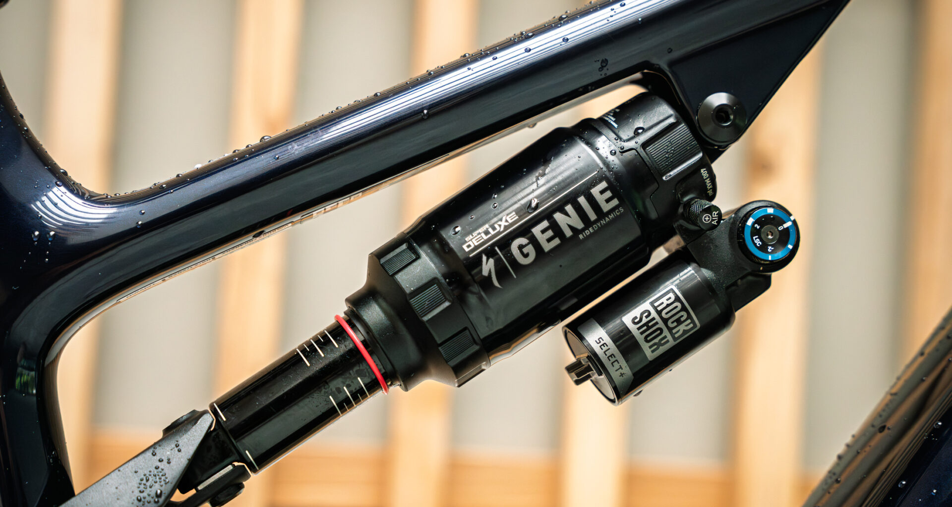 First Ride | Specialized Genie in a RockShox Super Deluxe can