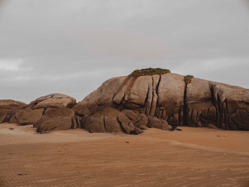 ‘Cruit Island granite outcrops.’ Photograph: Peter Molloy