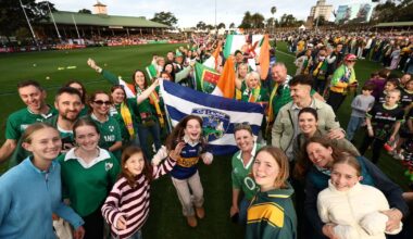 Carnival-like atmosphere as first Australia-Ireland AFLW game proves a winner – The Irish Times