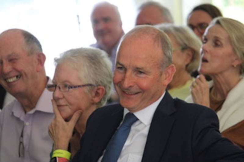 Taoiseach Micheal Martin, seen here before he opened the West Cork History Festival in Inishbeg, near Baltimore in West Cork