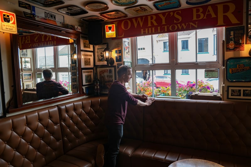 Lowry’s Bar in Hilltown, County Down. PICTURE: BRIAN LINCOLN