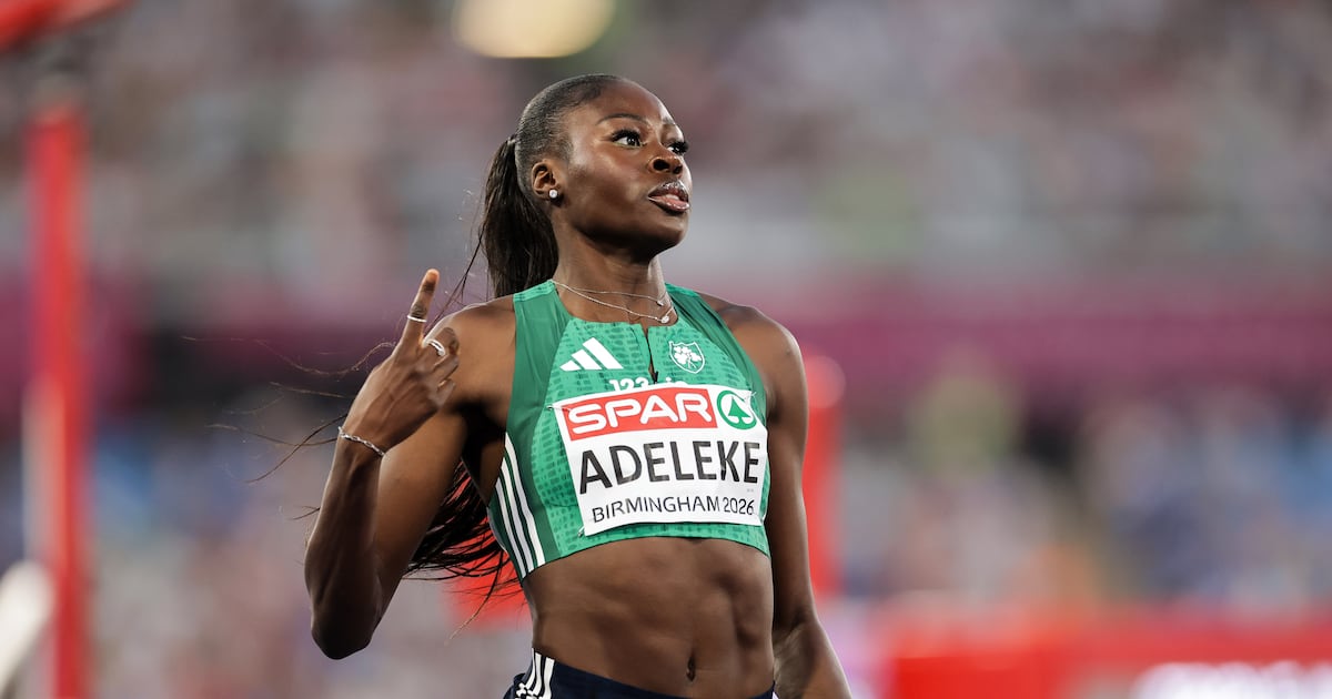 European athletics and swimming live updates: Adeleke and English race in finals – The Irish Times