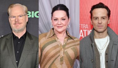 Jim Gaffigan, Melissa McCarthy and Andrew Scott