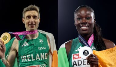 Mark English wins gold, Rhasidat Adeleke wins silver on unforgettable night for Irish athletics – The Irish Times
