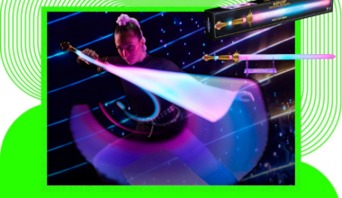 KPop Demon Hunters Rumi Sain-Geom Premium Electronic LED Sword Shop Online