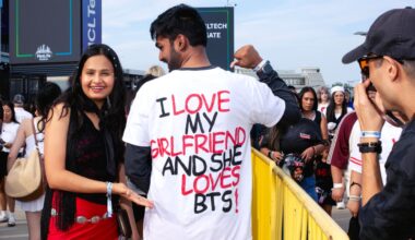 ‘He Comes to Every Concert With Me’: Meeting the BTS ARMY Boyfriends Outside the Arirang Tour