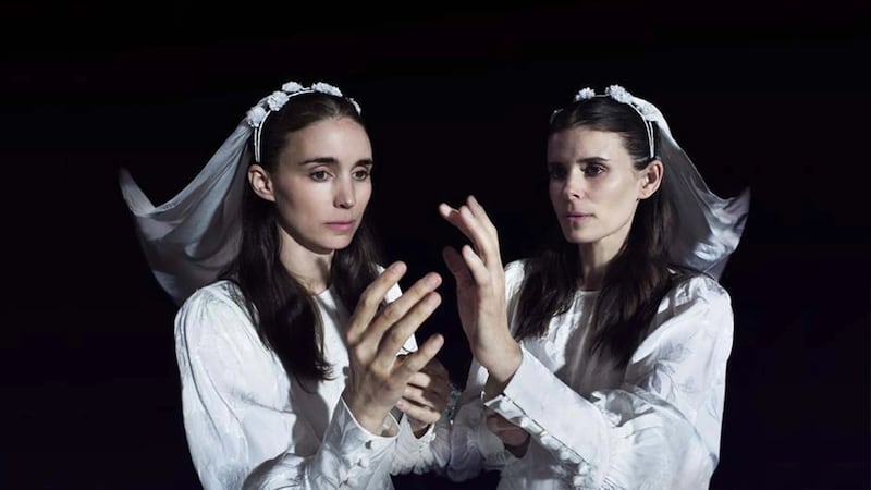 Bucking Fastard: Rooney Mara and Kate Mara in Werner Herzog's film. Photograph: Lena Herzog