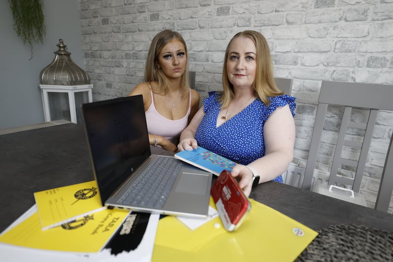 Siobhán O'Neill-White and her daughter April White.  Photograph: Nick Bradshaw/The Irish Times