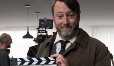 I’m David Mitchell and this is my Ludwig season 2 on-set diary